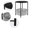 ML-Design Beistelltisch rund mit Stoffkorb & abnehmbarer Produktbild-Vorschau 3