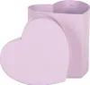 Clayre & Eef Boîte cadeau 10x10x10 cm Carton violet Voir les images du produit 3