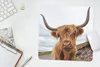 MuchoWow® Mauspad Mousepad Schottischer Highlander - Hörner Produktbild-Vorschau 5