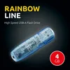Intenso USB kľúč Rainbow Line modrý 4 GB Náhľad obrázku produktu 11