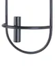 BELIANI Wandkerzenhalter 2er Set Schwarz Metall Oval Modern Produktbild-Vorschau 8