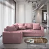 Masseno Ecksofa LIRENO L-S mit Schlaffunktion L-Form, Sofa Produktbild-Vorschau 4