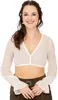 Dirndlbluse Arnstein Langarm weiß 36 Produktbild-Vorschau 6