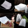 A collage of images showing empty and filled tea bags, some with dried flowers. Produktbild-Vorschau