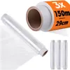 KADAX 3 x Frischhaltefolie 29 cm x 150 m Rolle, Produktbild-Vorschau 1