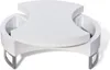 Table basse Forme-Réglable Blanc Brillant Voir les images du produit 3