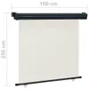 vidaXL Tenda laterale per balcone 165x250 cm crema Anteprima dell’immagine prodotto 12