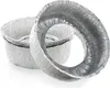 A stack of disposable aluminum baking cups. Náhled obrázku produktu