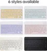 A collage of six different colored keyboards, with text above indicating multiple styles are available. Náhled obrázku produktu