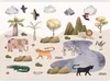 Selbstklebende Folie Fototapete - Africa for Toddlers - Produktbild-Vorschau 5