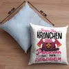 Trendation - Feuerwehr Frau Deko-Kissen mit Füllung 40x40 Produktbild-Vorschau 4