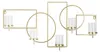 Mauro Ferretti Wandkerzenhalter Marie Gold 70x8,5x36 cm Produktbild-Vorschau 1