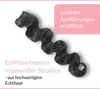 hair2heart Echthaar Tressen zum Einnähen Extensions Gewellt Produktbild-Vorschau 3