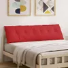 vidaXL Rückenkissen Rot 180 x 19 x 50 cm Stoff Produktbild-Vorschau 2