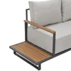 SVITA MALIBU Gartenlounge Set Modulare Outdoor Lounge 25cm Produktbild-Vorschau 11