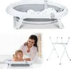 Jayseuw vasca da bagno per bambini con telaio portata 10 kg Anteprima dell’immagine prodotto 9