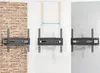 Three different TV wall mounts are shown against different backgrounds, with one showing a measurement indicator. Náhľad obrázku produktu
