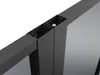Komplette 2-flügelige Doppeltür aus Aluminium und Produktbild-Vorschau 3