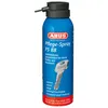 A blue spray can with a black nozzle and a silver key depicted on it. Náhled obrázku produktu