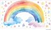 251 Wandtattoo Regenbogen bunt - Größe 750 x 420 mm Produktbild-Vorschau 5