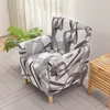 Stretch Sesselbezug Elastische Bedruckt Sofaüberzug Produktbild-Vorschau 4