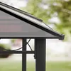 Pawilon ogrodowy 3x3 m pawilon aluminium z dach z Podgląd zdjęcia produktu 6