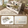 Flieks Schlafsofa Tagesbett 90x200cm mit Usb & Type-c, Produktbild-Vorschau 8