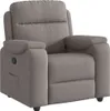 Hochwertig Relaxsessel Taupe Stoff 4015687 Produktbild-Vorschau 2