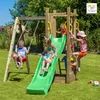 Kletterrutsche Schaukel Sandkasten Kinder Spielplatz für Produktbild-Vorschau 17