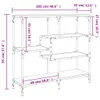 Möbel Konsolentisch Schwarz 103x32x95 cm Holzwerkstoff - Produktbild-Vorschau 10