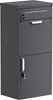 Toboli Paketkasten Anthrazit 500 x 370 x 1120 mm, Paketbox Produktbild-Vorschau 1