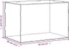 A line drawing of a transparent display box with dimensions indicated. Náhľad obrázku produktu