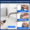 USB wiederaufladbarer Nasen- & Ohrhaartrimmer, wasserdicht Produktbild-Vorschau 5
