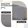 HOMCOM Sitzbank Polsterbank, Bettbank in Samtoptik, Produktbild-Vorschau 5