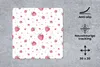 MuchoWow® Mauspad Mousepad Erdbeere - Aquarell - Schablonen Produktbild-Vorschau 2