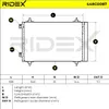RIDEX 448C0087 Kondensator Klimaanlage für RENAULT Scénic I Produktbild-Vorschau 5