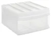 Rotho Schubladenbox Mono Systemix Large 1 Schub transparent Produktbild-Vorschau 2