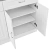 Sideboard - 120x35x80,5 cm Holz - 4 Türen + 2 Schubladen - Produktbild-Vorschau 12