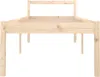 vidaXL Seniorenbett 75x190 cm Massivholz Kiefer Produktbild-Vorschau 11