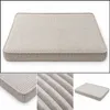 Hundebett Hundekissen Hundematte Cord 45X65X8 Cm Beige Produktbild-Vorschau 4