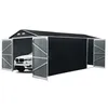 4iQ Metallgarage 6x3 m, 18 m², verzinkter Stahl, Anthrazit Produktbild-Vorschau 11