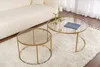 Skye Decor, Aurum - 80, 60 - Gold, Bronze, Couchtisch-Set, Produktbild-Vorschau 3