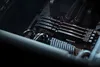 A close-up view of Kingston FURY Beast DDR5 RAM modules installed in a computer. Produktbild-Vorschau