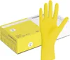 Nitrilhandschuhe Gelb Gr. M | 100 Stück | Latexfreie Produktbild-Vorschau 1