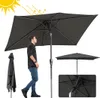 Izrielar Sonnenschirm 200x300cm, Gartenschirm, knickbar, Produktbild-Vorschau 9