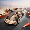 RoboTime 3D dřevěná skládačka Závodní auto Náhled obrázku produktu 8