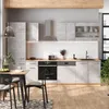 Küchenzeile Vicco R-Line Beton/Goldkraft Eiche 300 cm , AP Produktbild-Vorschau 4