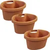 Vaso da fiori per tubo di drenaggio - set di 3 - 27 x 23 x Anteprima dell’immagine prodotto 1