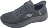 A single gray Skechers Go Walk Flex shoe is shown from a side angle against a white background. Produktbild-Vorschau