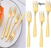 18/10 Rostfreier Stahl Kuchen Gabel 3 Zinken Obst Gabel, Produktbild-Vorschau 3